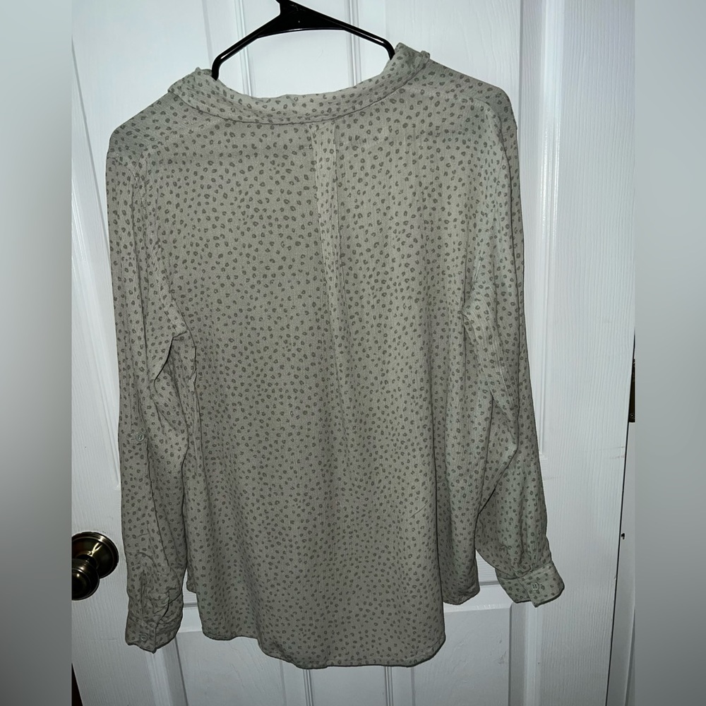 button down blouse - Picture 2 of 2